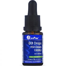CanPrev D3 Drops 1000I.U. 15ml, 450 drops