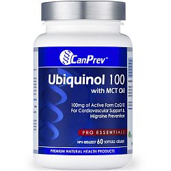 CanPrev Ubiquinol 100, 60 Softgels